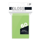 Ultra-Pro-60-Small-Gloss-Deck-Protector-Sleeves-Lime-Green